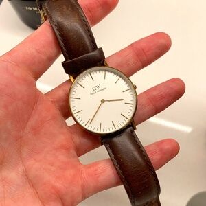 Daniel Wellington Brown Leather Watch